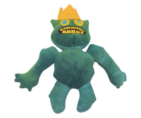 Плюшена играчка IdeallStore® Roblox Backrooms, Mad King, 30 cm, зелена