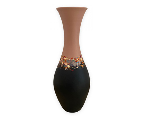 Vaza silueta din ceramica, modele unicat, 44 cm