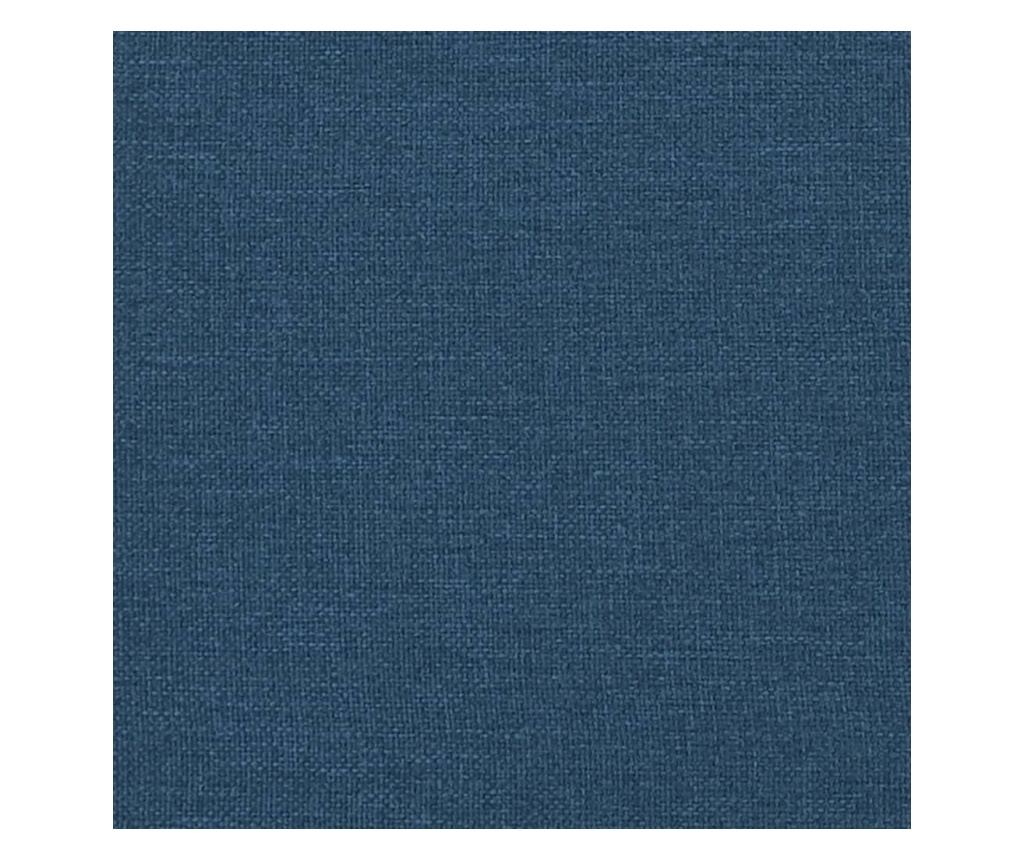 Postel s matrací Hvar modrá 80 x 200 cm textil - 10