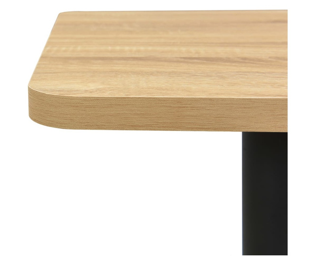 Bistro miza barva hrasta 60x60x107 cm