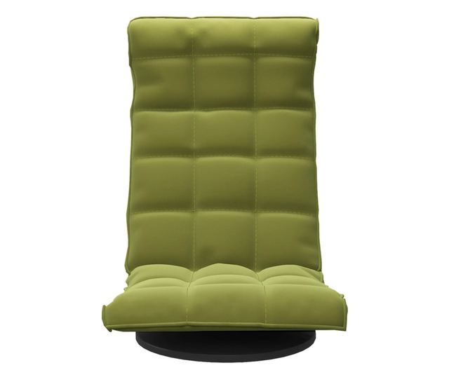 Sjedalo na podu, svijetlozeleno, baršunasto