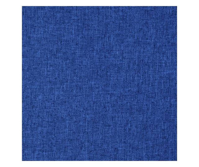 Sjedalo na podu, plavo, tekstilni materijal