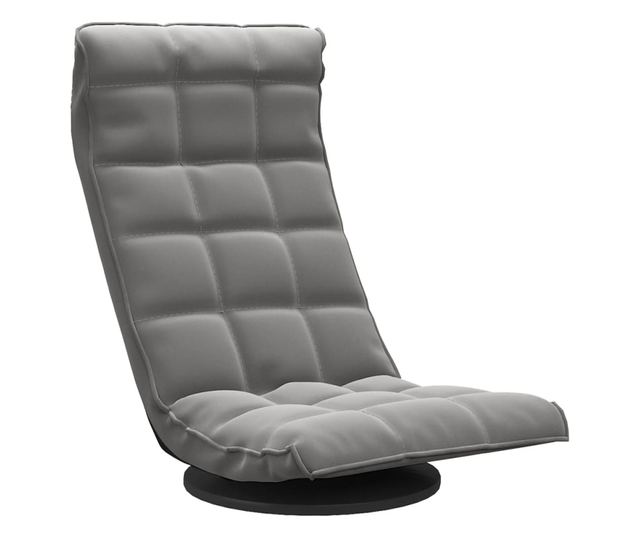 Sjedalo na podu, tamno sivo, baršunasto