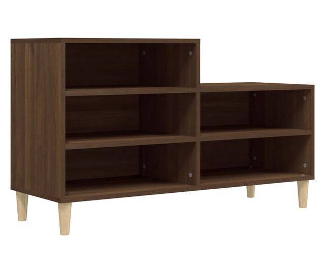 Ormarić za cipele boja hrasta 102x36x60 cm konstruirano drvo