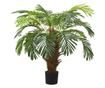 Umjetna biljka palma cycas s loncem, zelena, 90 cm thumbnail 1