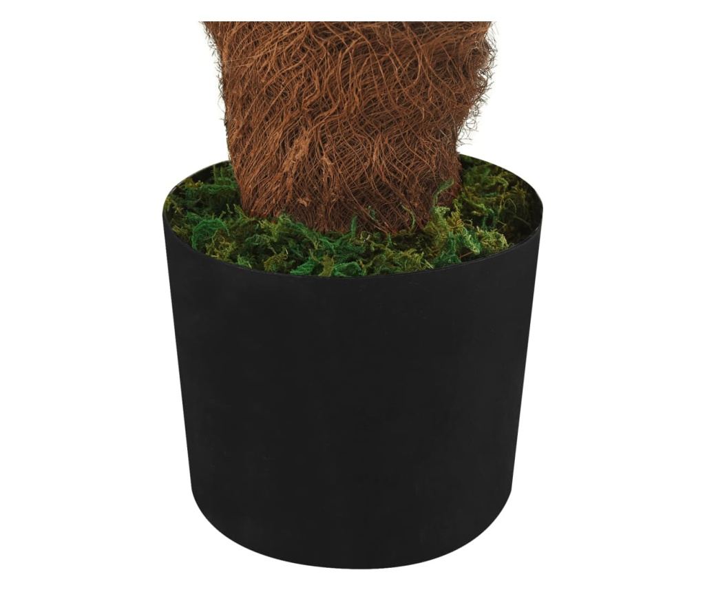 Umjetna biljka palma cycas s loncem, zelena, 90 cm - 5