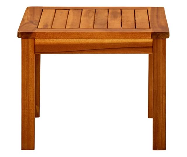 Măsuță de cafea de grădină, 45x45x36 cm, lemn masiv acacia