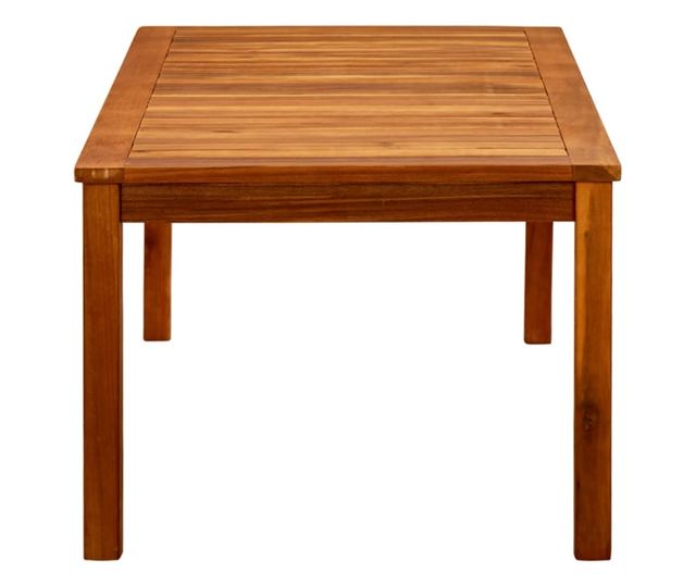 Măsuță de cafea de grădină 110x60x45 cm lemn masiv acacia