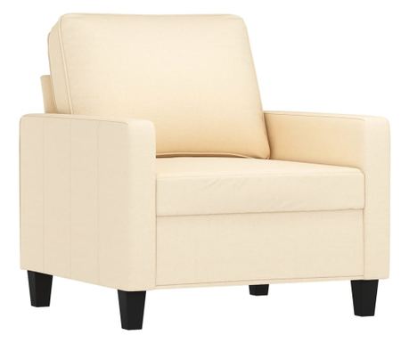 Fotelj krem 60 cm blago