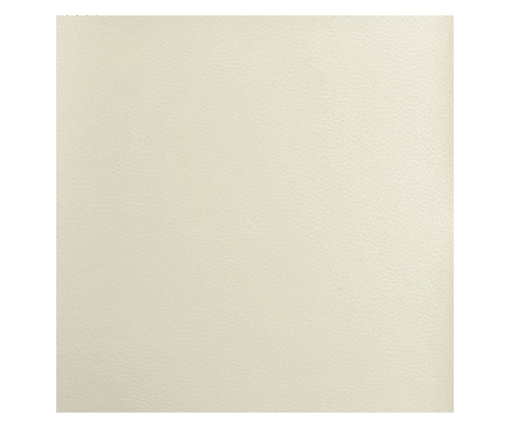 Реклайнер, кремав, 55x64x80 см, еко кожа - 7