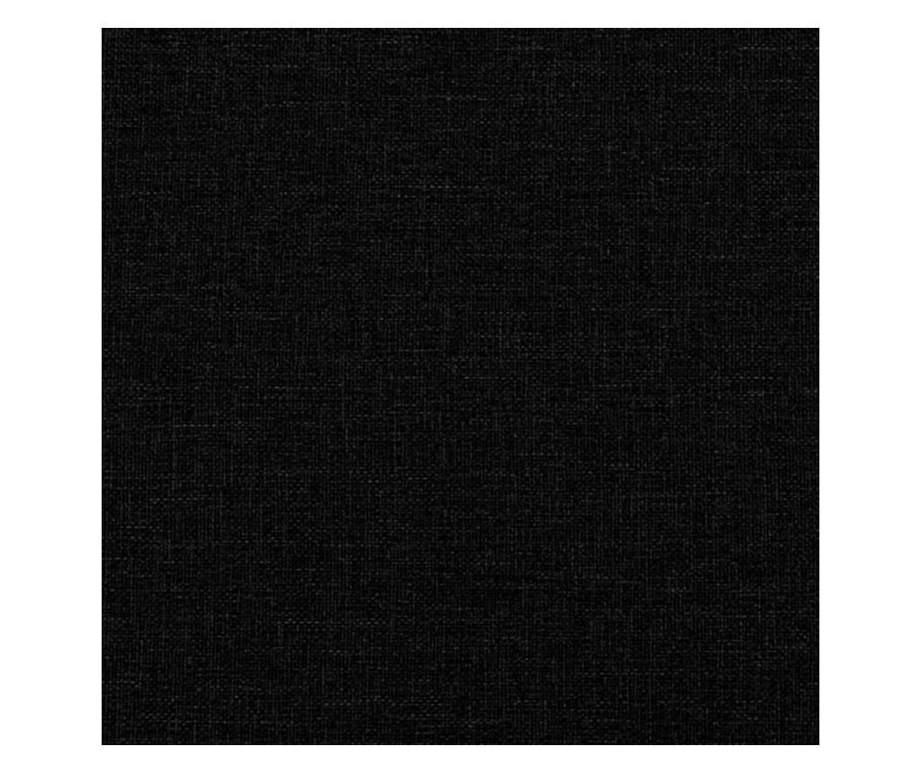 Пейка, черна, 110x76x80 см, текстил - 7