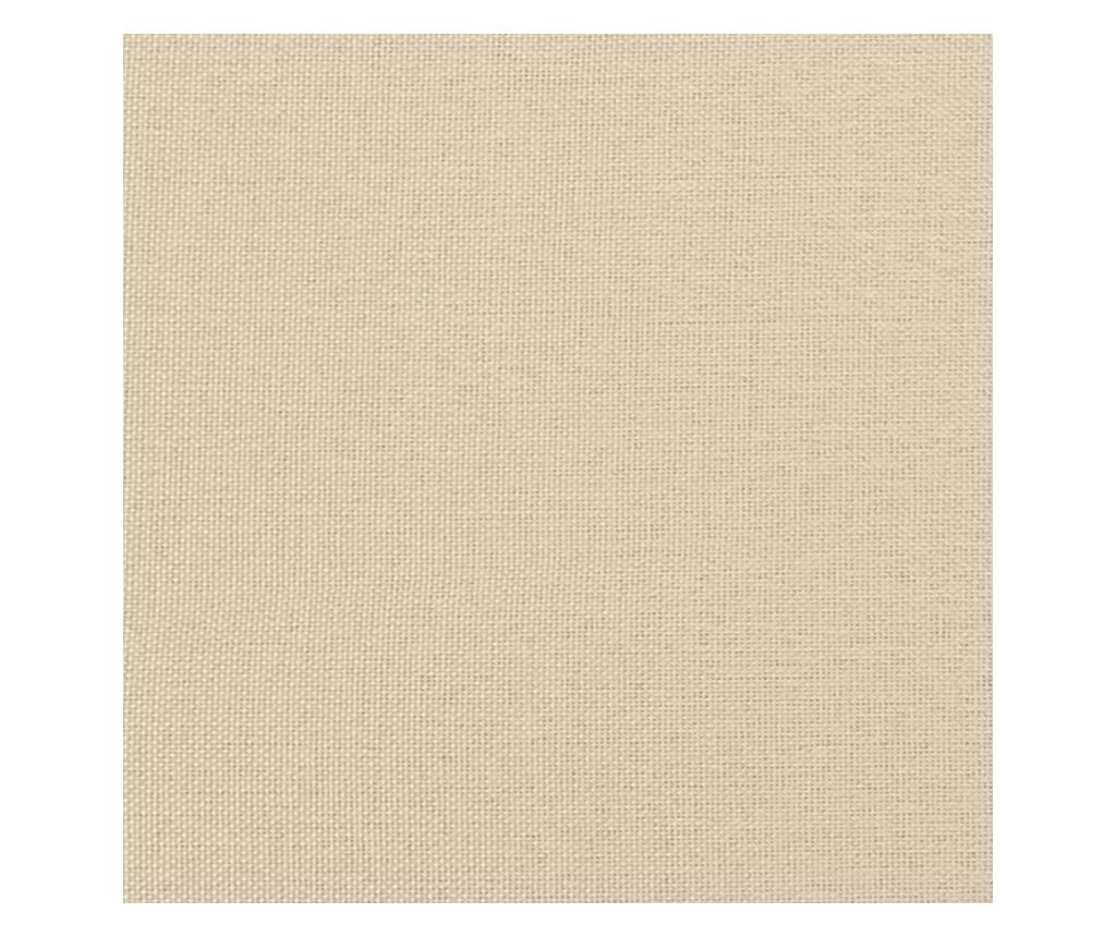 Válenda krémová 90 x 200 cm textil - 7