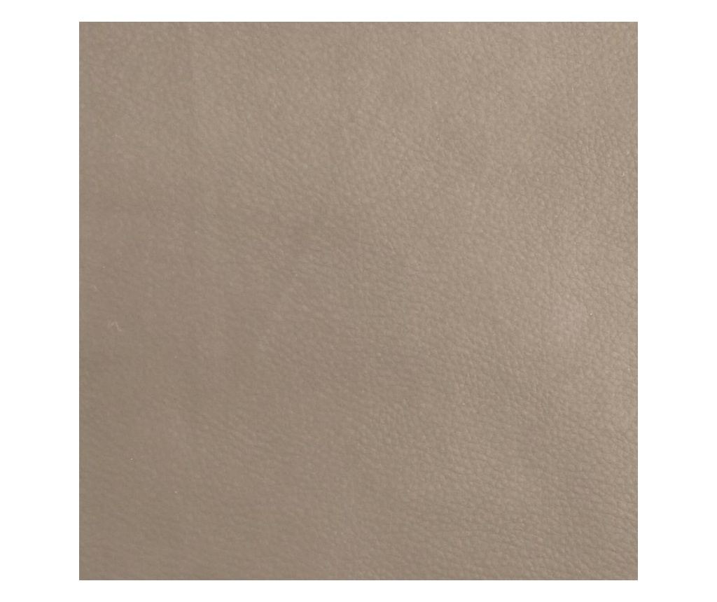 Диван, капучино, 107x80x81 см, изкуствена кожа - 7