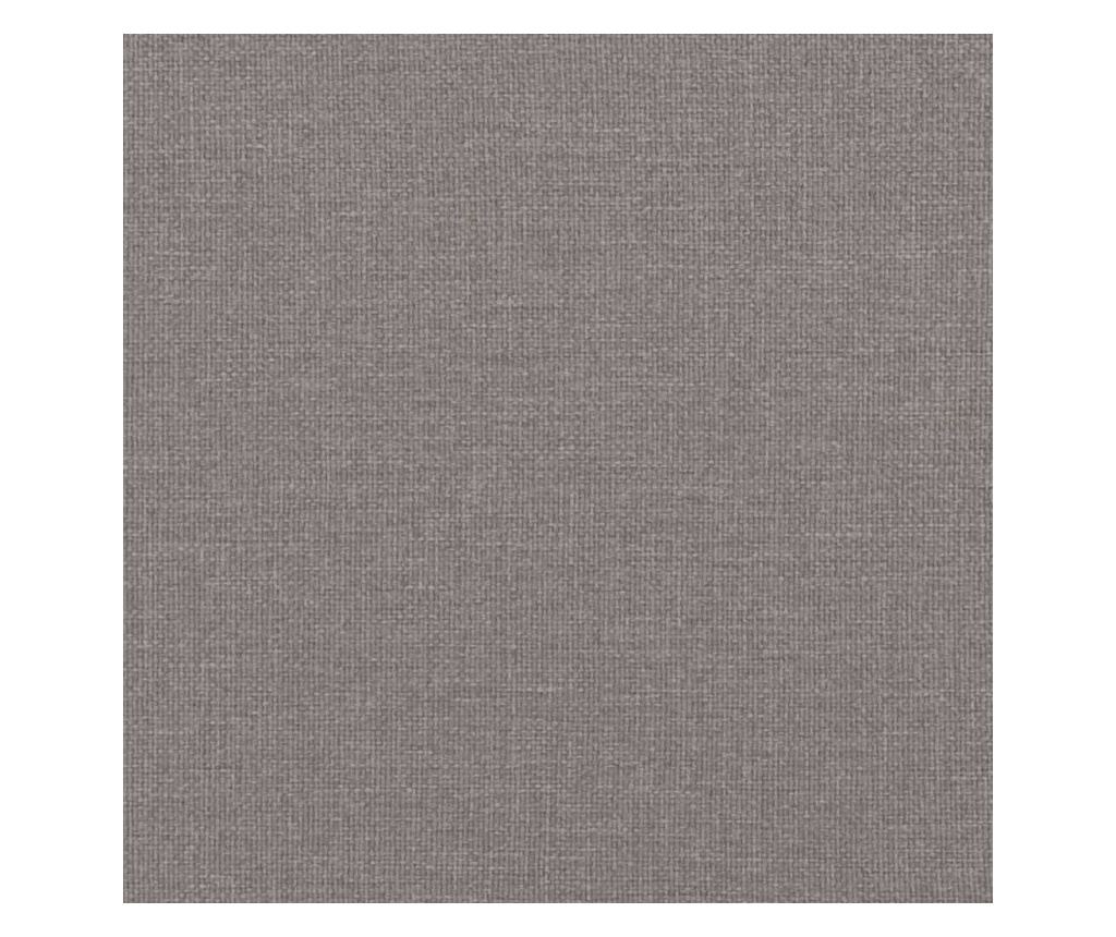 Повдигащ фотьойл, таупе сиво, текстилна материя - 12