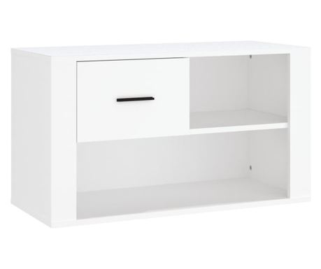 Ormarić za cipele bijeli 80 x 35 x 45 cm od konstruiranog drva