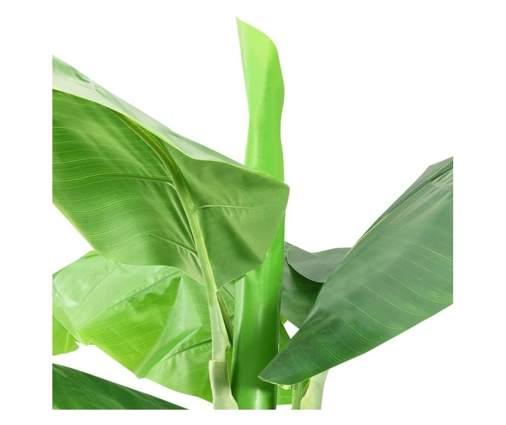 Umjetna banana s loncem, zelena, 300 cm - 3