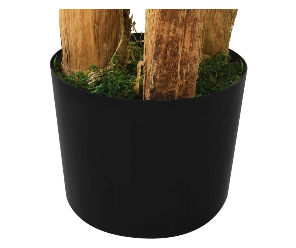 Umjetna banana s loncem, zelena, 300 cm - 5