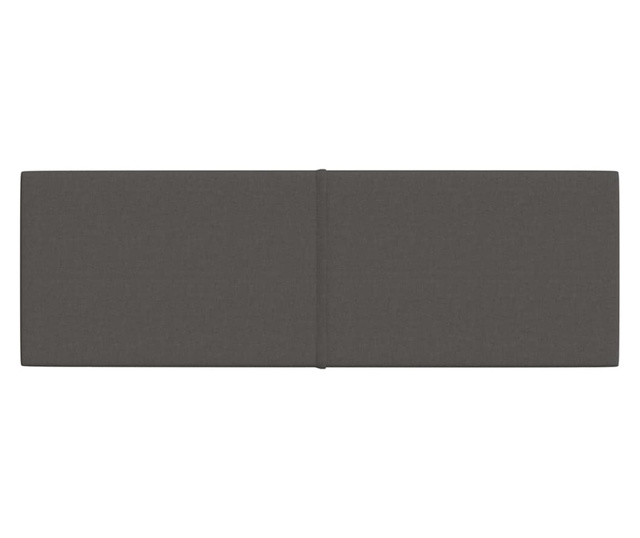 12 db sötétszürke szövet fali panel 90x30 cm 3,24 m²