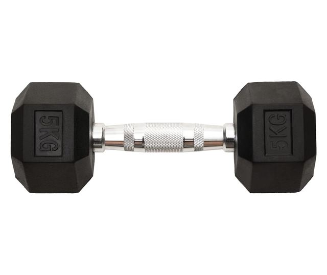 2 db öntöttvas egykezes súlyzó 10 kg
