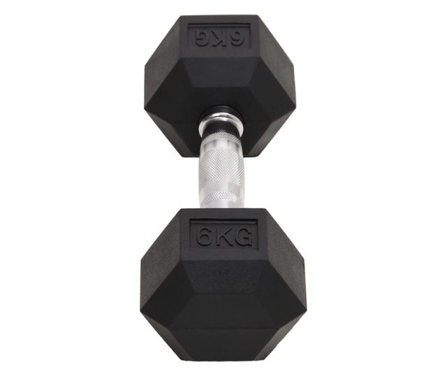 2 db öntöttvas egykezes súlyzó 12 kg