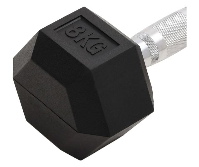 2 db öntöttvas egykezes súlyzó 16 kg