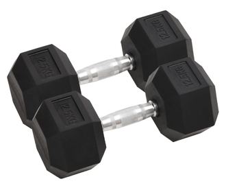 Jednoručni utezi 2 kom 25 kg od lijevanog željeza