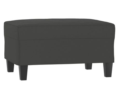 Tabure tamnosivi 70 x 55 x 41 cm od mikrovlakana