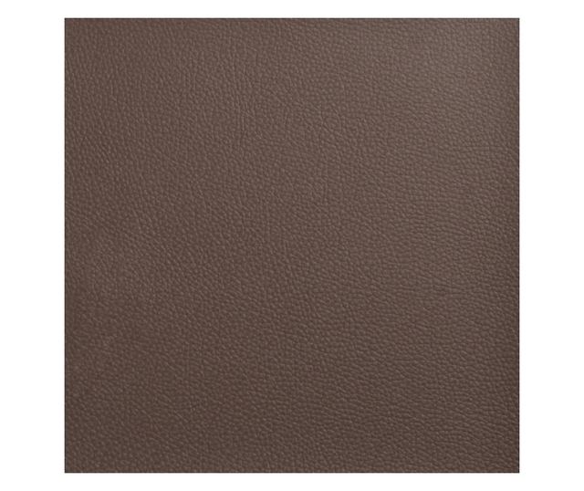 Легло с матрак, кафяво, 120x200 см, изкуствена кожа