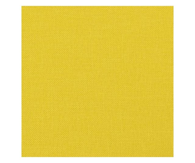 Sklopiva stolica, žuta, tekstilni materijal