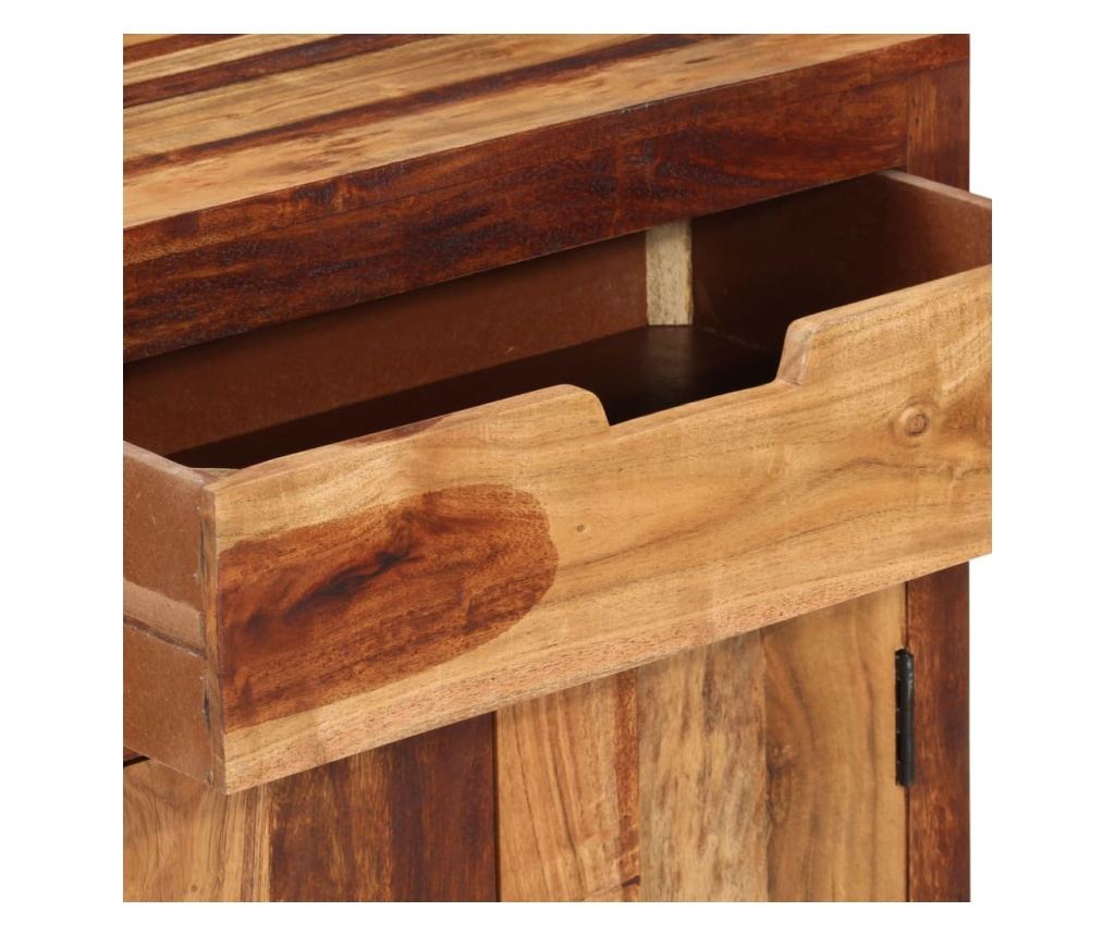 Služavka, 58,5x35x75,5 cm, masivno drvo akacije - 7