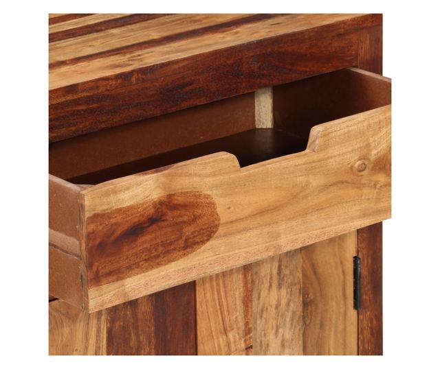 Služavka, 58,5x35x75,5 cm, masivno drvo akacije