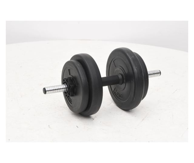 Set dvoručnih i jednoručnih utega s pločama 90 kg