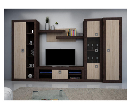 Set living Prague wenge si stejar sonoma