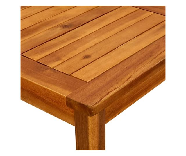 Măsuță de cafea de grădină, 45x45x36 cm, lemn masiv acacia