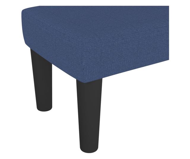 kék szövet pad 70 x 30 x 30 cm