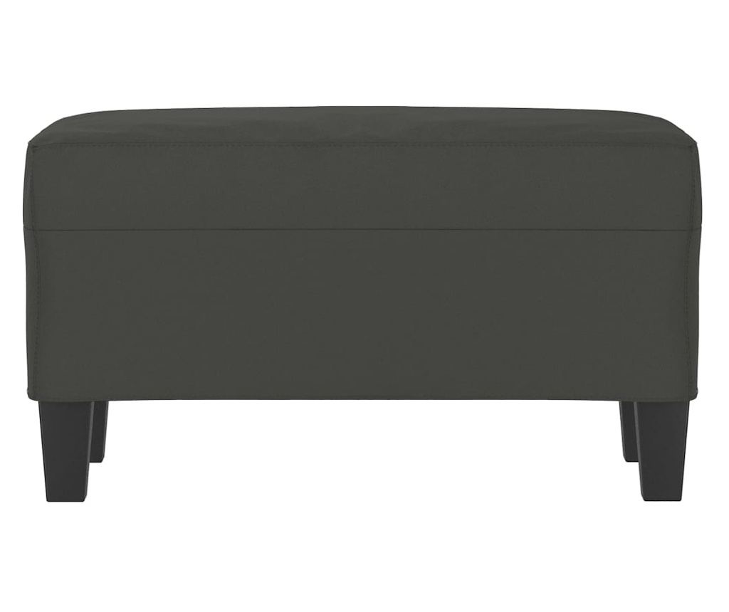 sötétszürke mikroszálas szövet pad 70 x 35 x 41 cm - 5