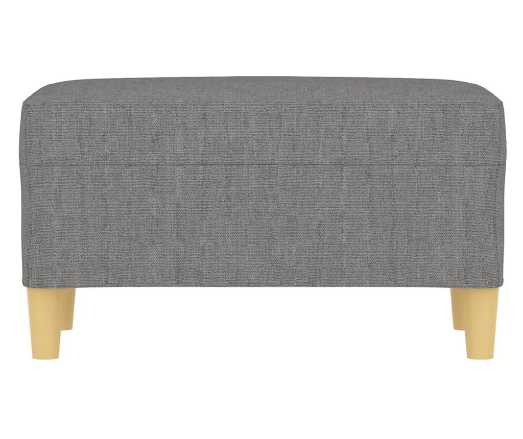 sötétszürke szövet pad 70 x 35 x 41 cm - 4