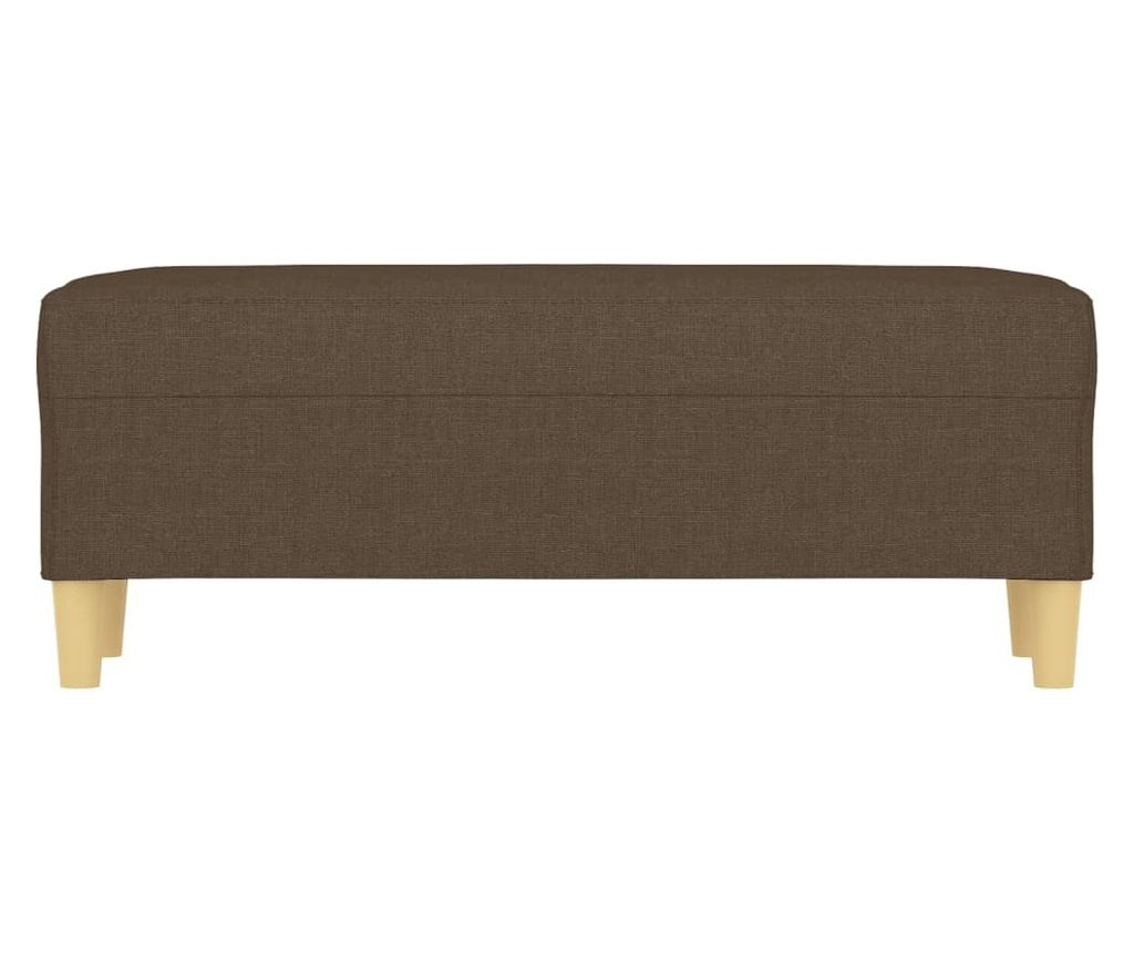 barna szövet pad 100 x 35 x 41 cm - 4