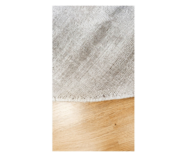 Едноцветен кръгъл килим Garous Tuft Kilim World 200x200 cm