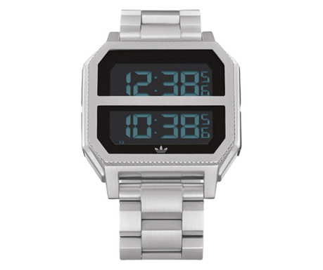 Мъжки часовник Adidas (Ø 41 mm) - Сребрист