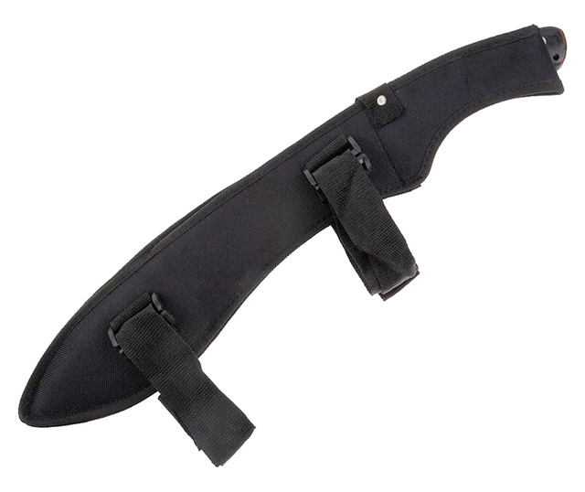 IdeallStore® machete, Bohém Penge, 51 cm, rozsdamentes acél, barna, hüvelyt tartalmaz