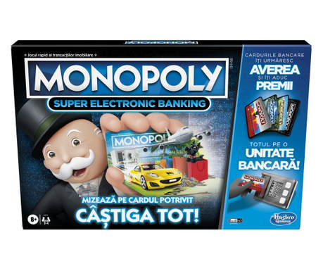 Monopoly super electronic banking - castiga tot