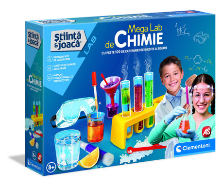 Mega lab de chimie stiinta joaca