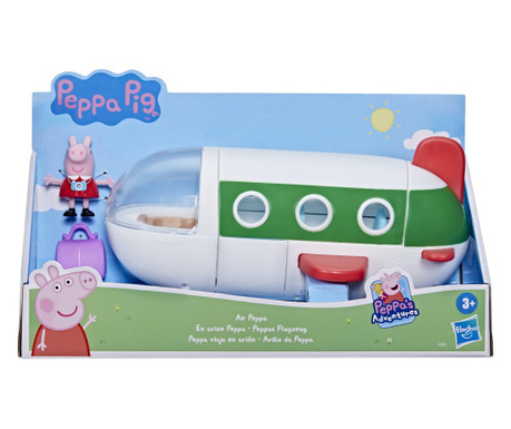 Peppa Pig set mergem cu avionul