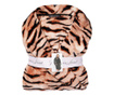 Halat, Victoria's Secret, Logo Short Cozy, Champagne Tiger, Marime S