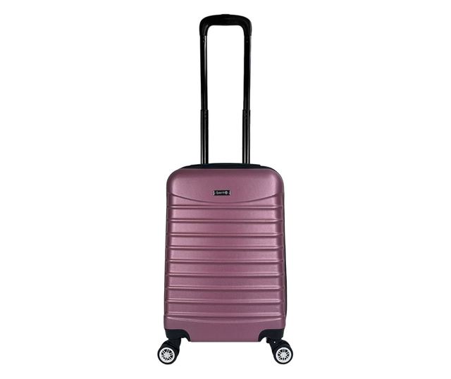 Kabin Bőrönd, Model Compatible Air, Quasar & Co., por rózsaszín, 55 x 36 x 20 cm -