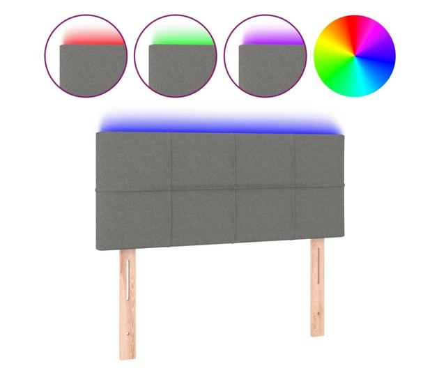 Sttszrke LED-es gytbla, 100x5x78/88 cm, textil