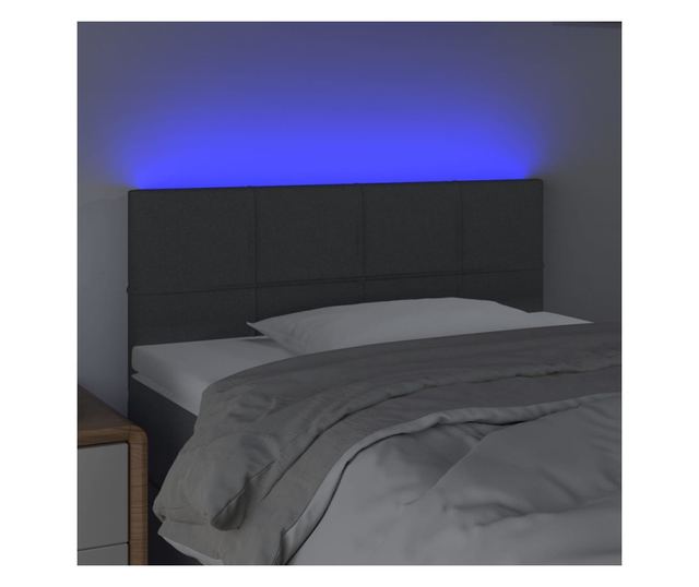 Sttszrke LED-es gytbla, 100x5x78/88 cm, textil
