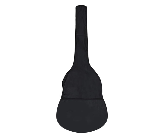 Калъф за китара за 3/4 класическа китара черна 94x35 см плат