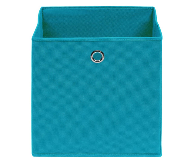 Kutije za pohranu od netkane tkanine 10 kom 28x28x28 cm plave